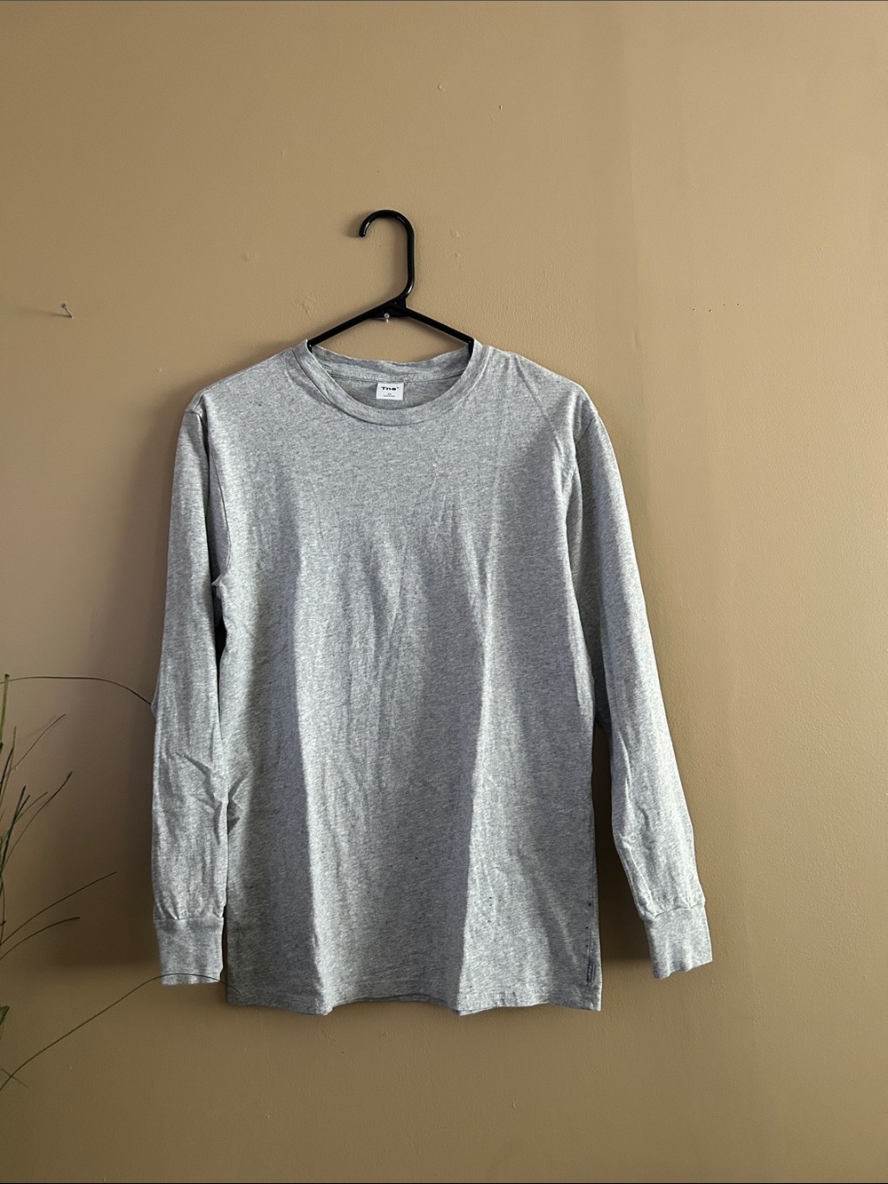 TNA Long Sleeve Crewneck Shirt - Heather Gray
